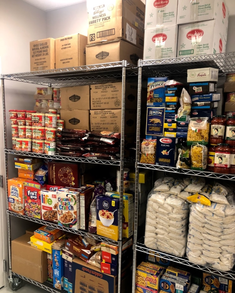 This is a picture of our Food Pantry